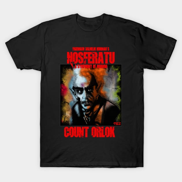 Halloween Horror Collection: 4 'Count Orlok' T-Shirt by Sean Damien